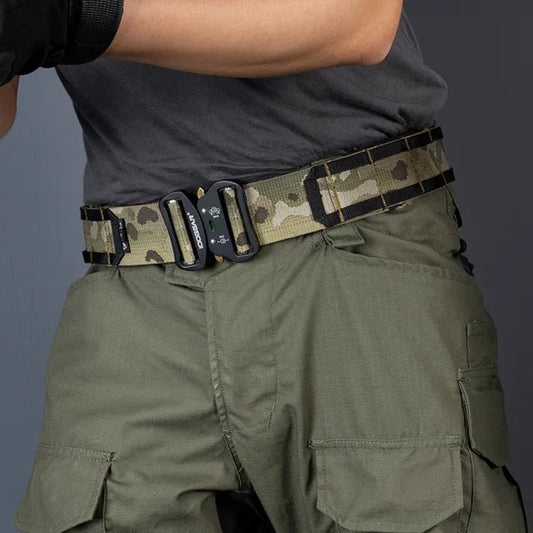 Cinto Tático de 2 Polegadas com Fivela de Liberação Rápida MOLLE IDOGEAR