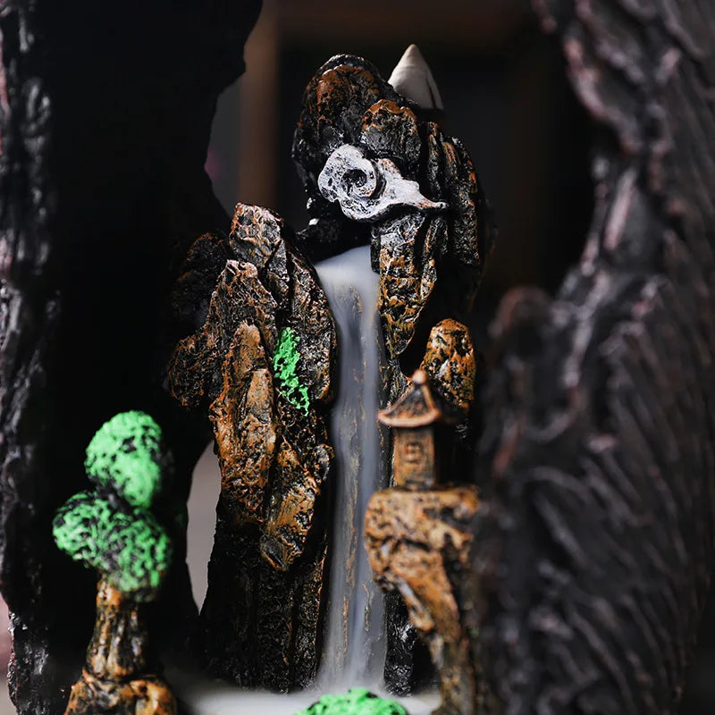 Queimador de Incenso Cascata Fengshui
