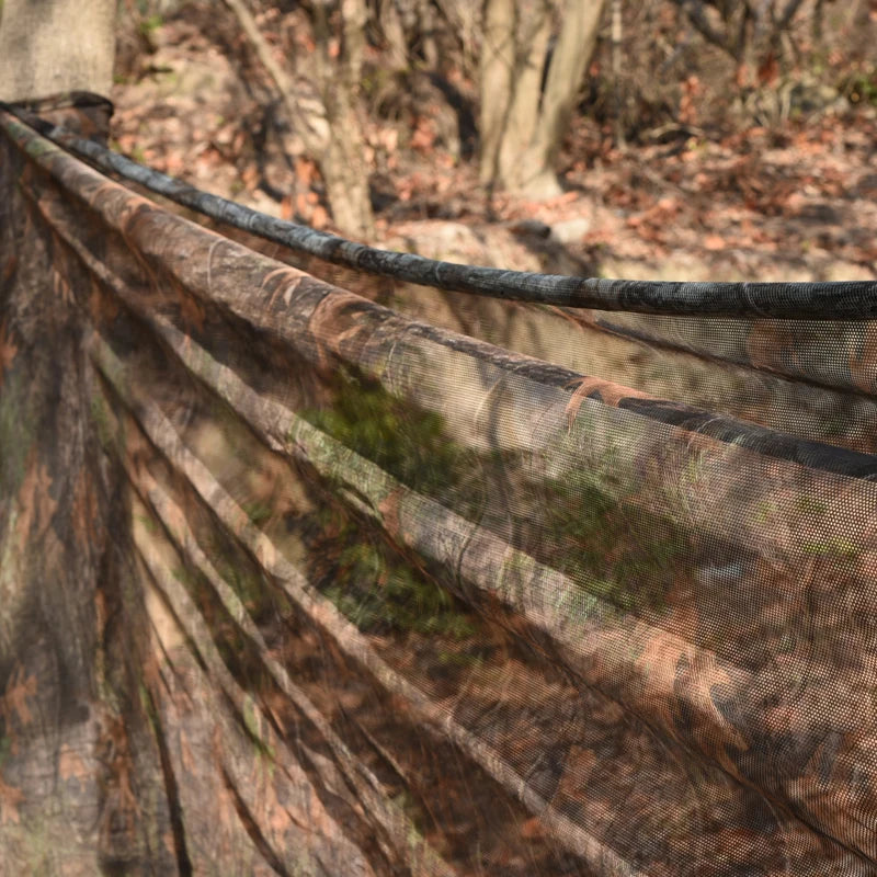 Rede camuflada 300d transparente para caça, tenda, sombra, acampamento e uso em festas