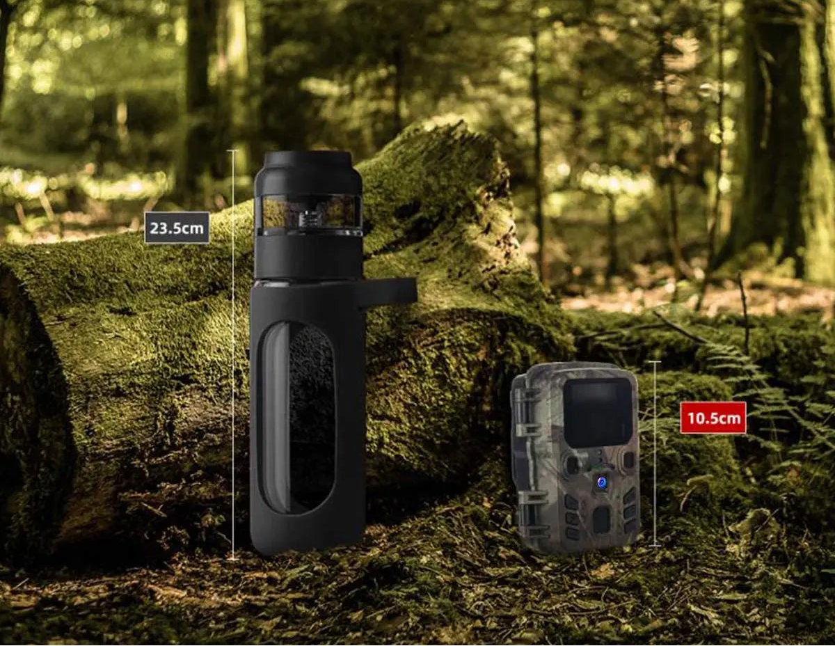 Câmera de trilha para caça 20MP 1080P para vida selvagem ao ar livre, com visão noturna, armadilha fotográfica Mini301