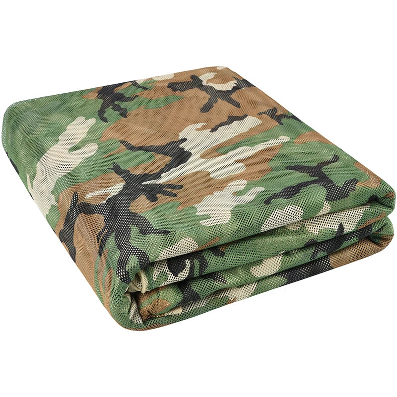 Rede camuflada 300d transparente para caça, tenda, sombra, acampamento e uso em festas