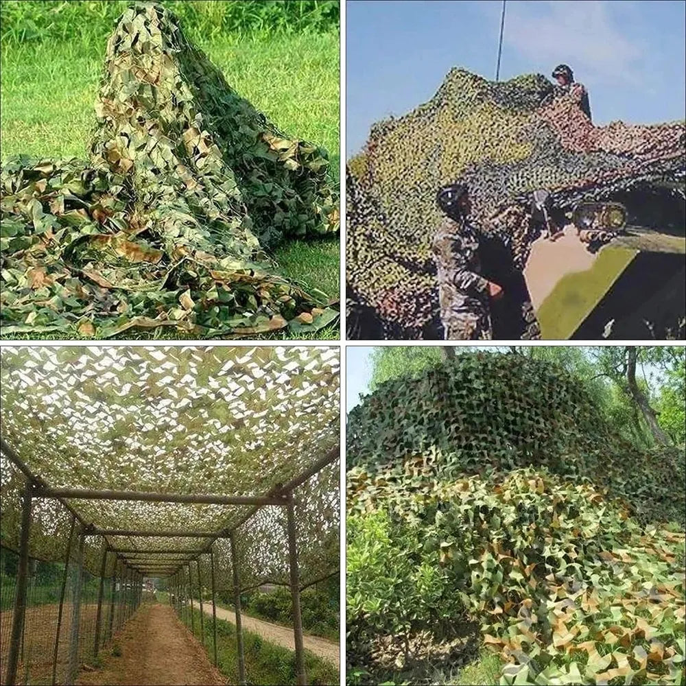 Rede Camuflada para Caça e Gazebo de Jardim - ArmariaBr