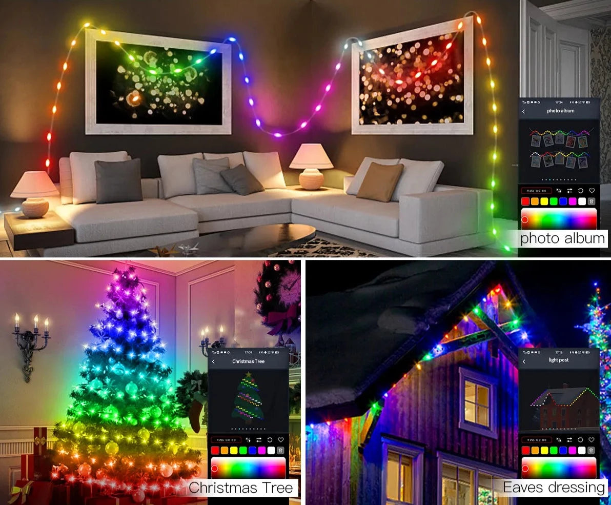Corda Luz de Led com Bluetooth - ArmariaBr