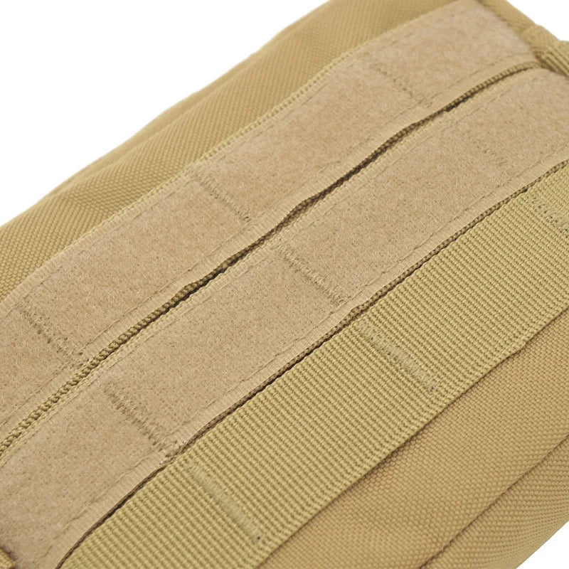 Bolsa tática militar pequena com sistema Molle