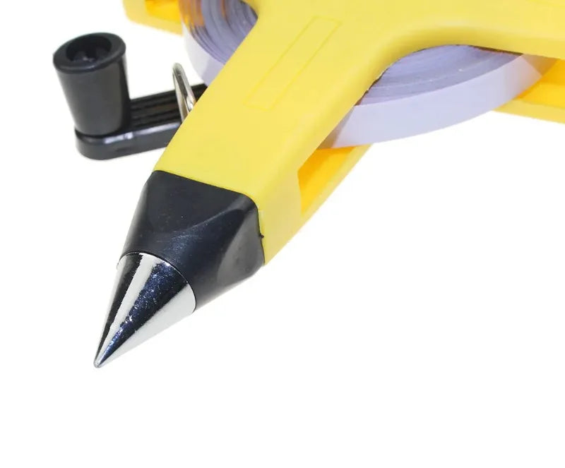 Trena fita métrica retrátil de carretel com 30 e 100 metros