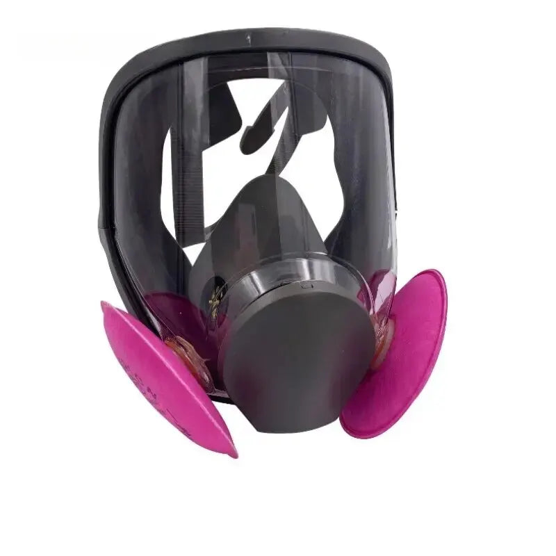 Máscara de gás antiembaçante 6800, pintura industrial, pulverização, respirador, filtro de segurança de trabalho, proteção facial completa contra formaldeído e poeira