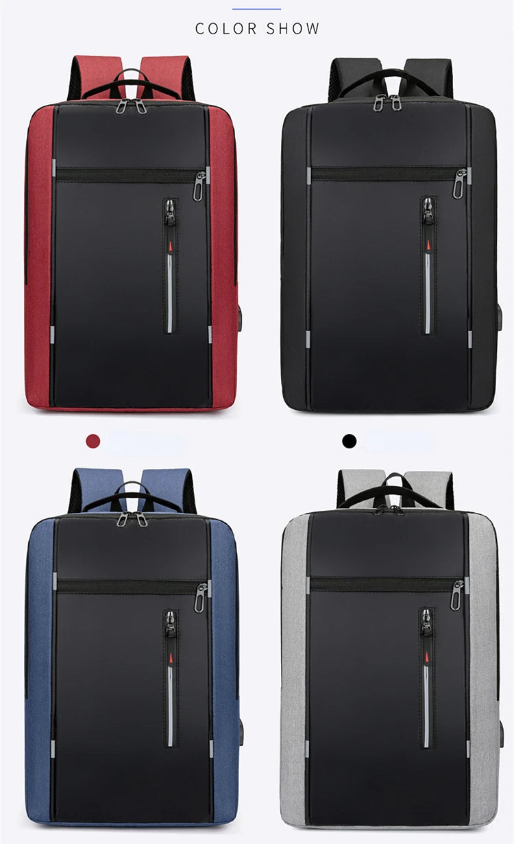 Mochila impermeável para laptop de 15,6"