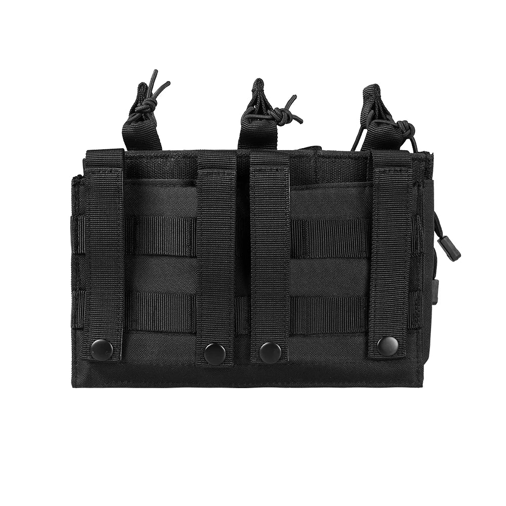 Porta-Carregadores Triplo Tático para 5.56 e 7.62