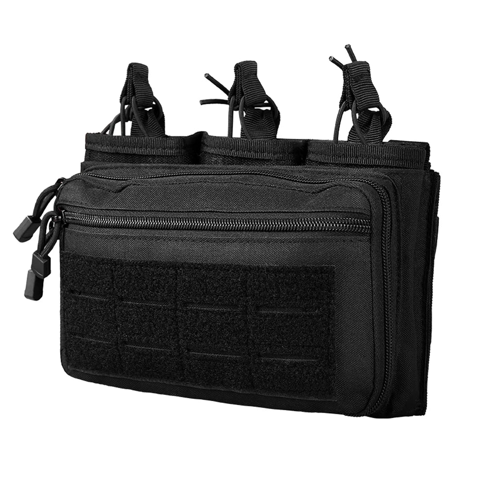 Porta-Carregadores Triplo Tático para 5.56 e 7.62