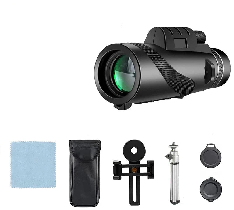 Telescópio Monocular de Longo Alcance Caça Camping
