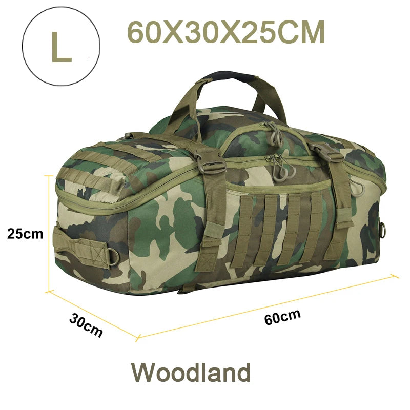 Mochila militar tática de 30L 45L 80L