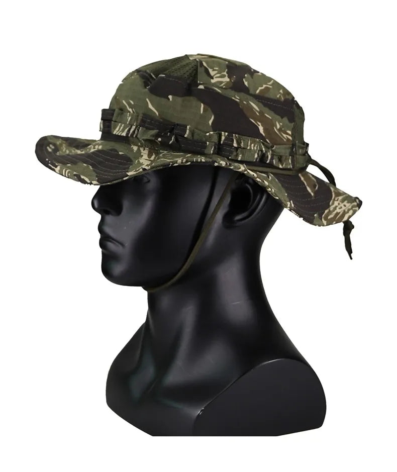 Chapéu camuflado para pesca e caminhada - Tamanho 60