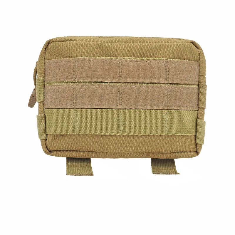 Bolsa tática militar pequena com sistema Molle