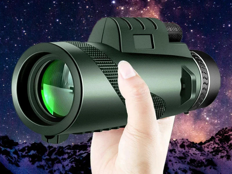 Telescópio Monocular de Longo Alcance Caça Camping