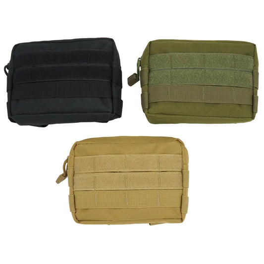 Bolsa tática militar pequena com sistema Molle