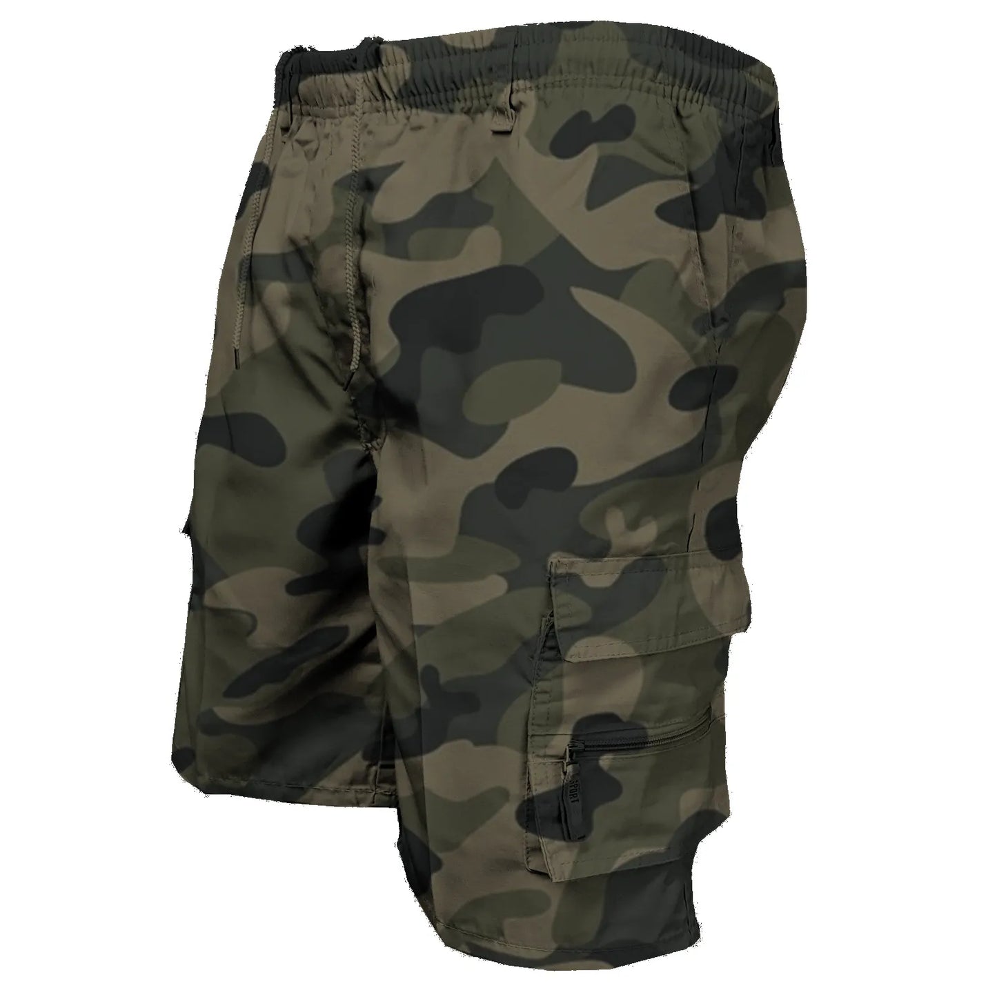 Bermuda esportiva casual masculina com vários bolso ArmariaBr