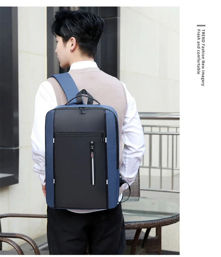Mochila impermeável para laptop de 15,6"
