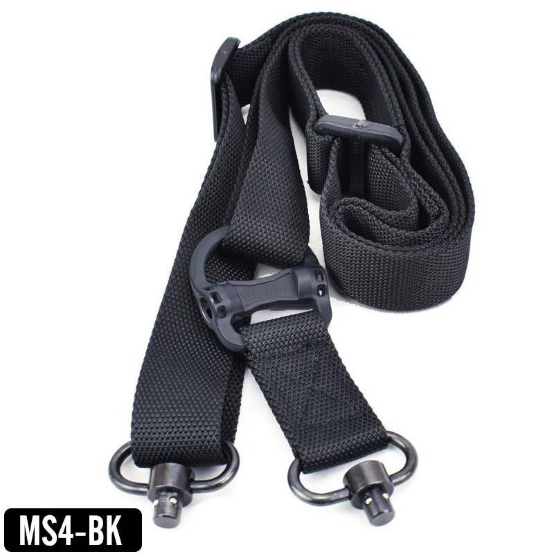 Bandoleira Ajustável de 2 Pontos MS4 para Rifle Paintball e Airsoft Guangdong