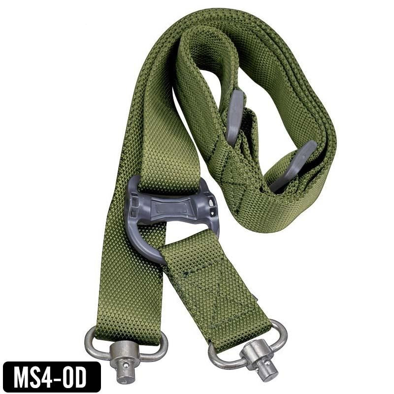 Bandoleira Ajustável de 2 Pontos MS4 para Rifle Paintball e Airsoft Guangdong