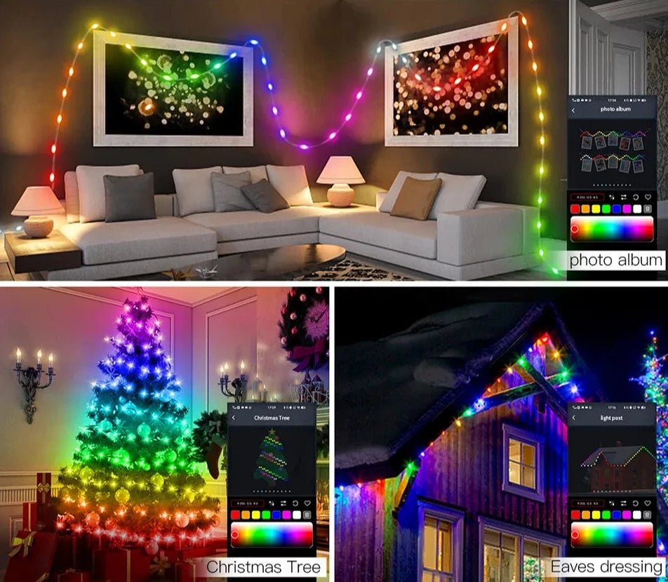 Corda Luz de Led com Bluetooth - ArmariaBr