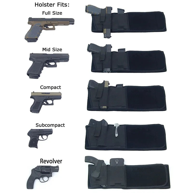 Coldre velado para pistola com porta celular - ArmariaBr