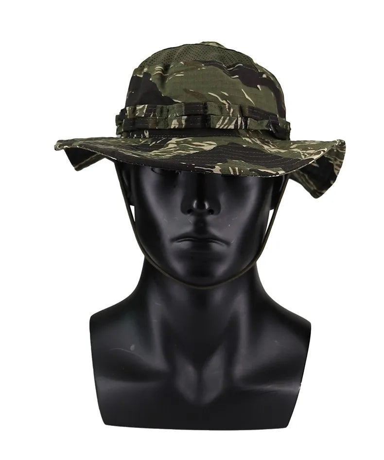 Chapéu camuflado para pesca e caminhada - Tamanho 60