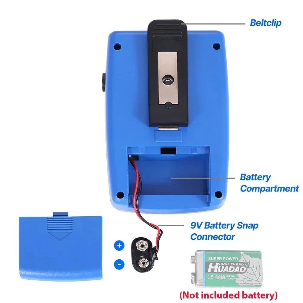 Temporizador de tiro eletrônico com sensor de campainha