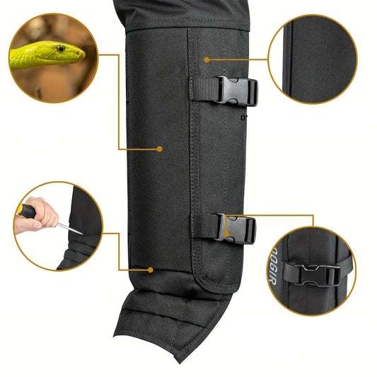 Perneiras táticas proteção contra mordida de cobra e contra espinho