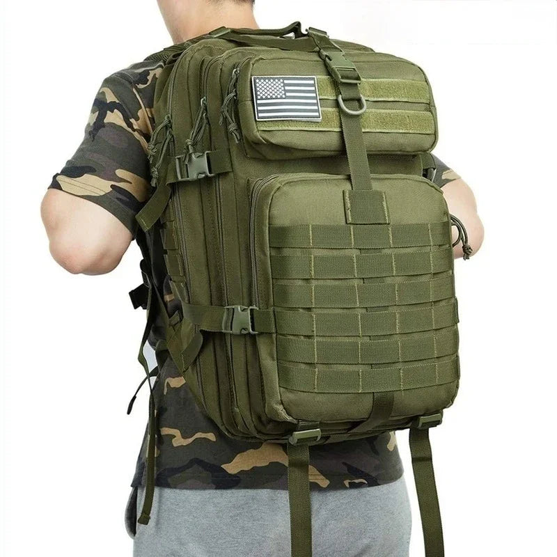 Mochila de 30L/50L em Nylon 1000D impermeável