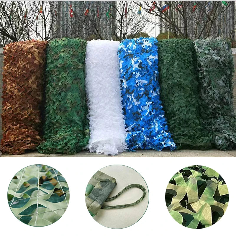 Rede Camuflada para Caça e Gazebo de Jardim - ArmariaBr