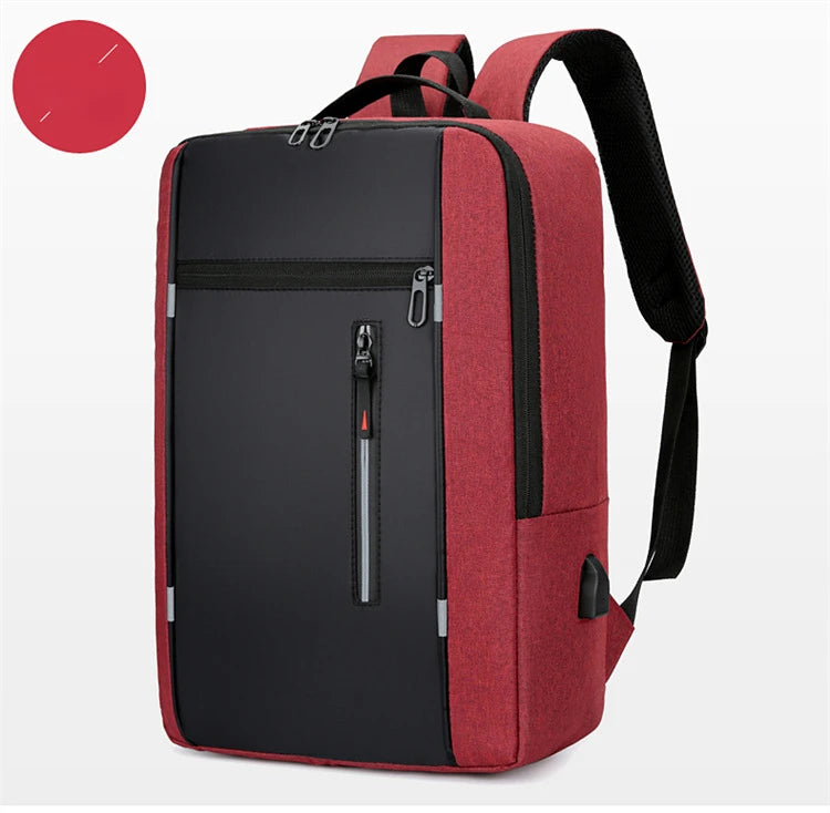 Mochila impermeável para laptop de 15,6"
