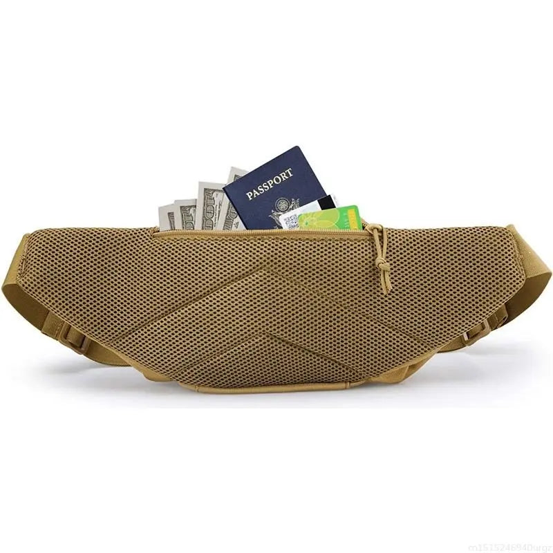 Bolsa de Cintura em Nylon impermeável com Sistema Molle