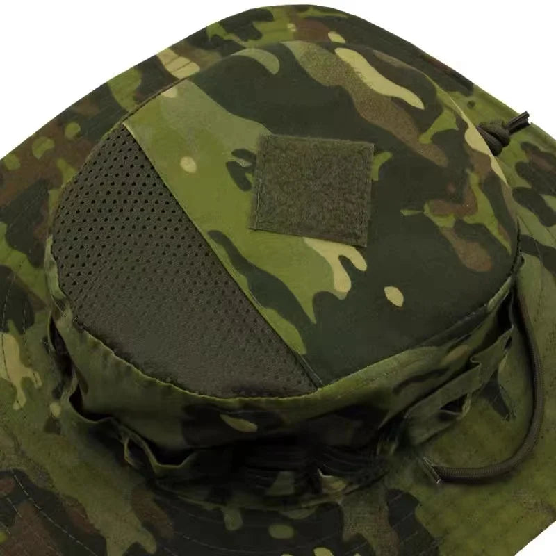 Chapéu camuflado para pesca e caminhada - Tamanho 60