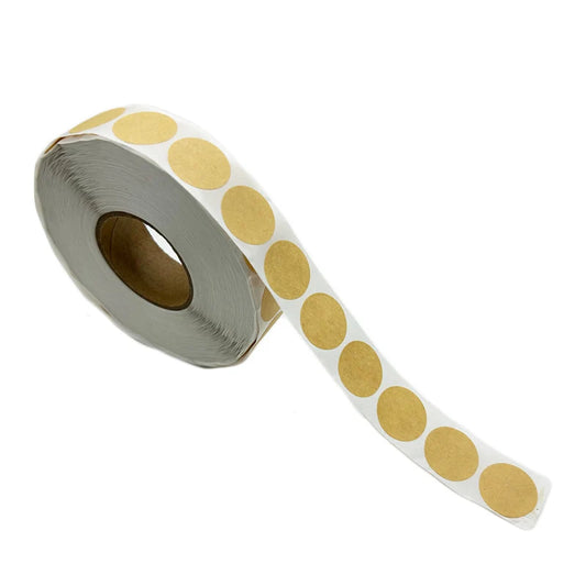 Obreias 2000 unidades de 20mm / 12mm adesivas