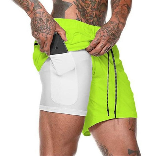 Bermuda Esportiva Dupla Camada 2 em 1 ANSDANK