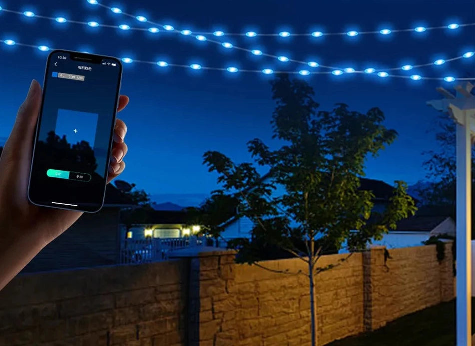 Corda Luz de Led com Bluetooth - ArmariaBr