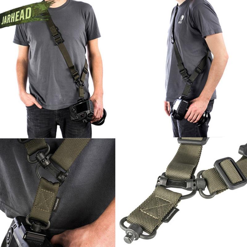 Bandoleira Ajustável de 2 Pontos MS4 para Rifle Paintball e Airsoft Guangdong