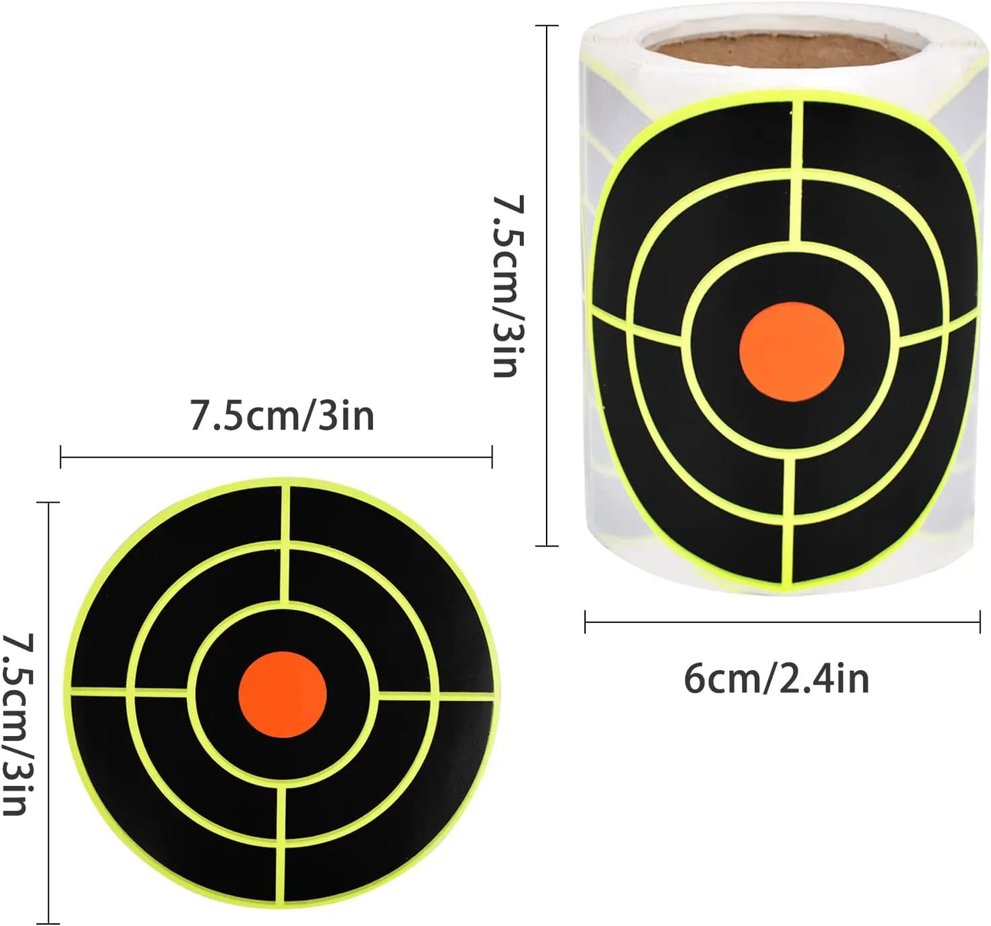 Alvo Adesivo Reativo com 7.6cm ArmariaBr