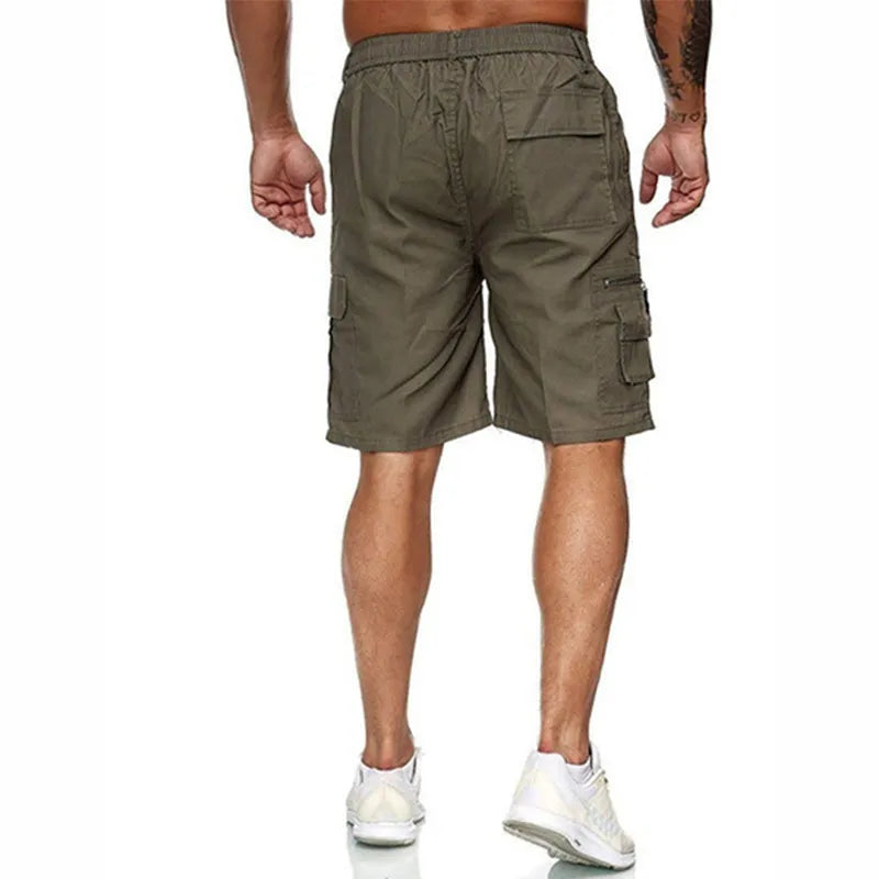 Bermuda esportiva casual masculina com vários bolso ArmariaBr