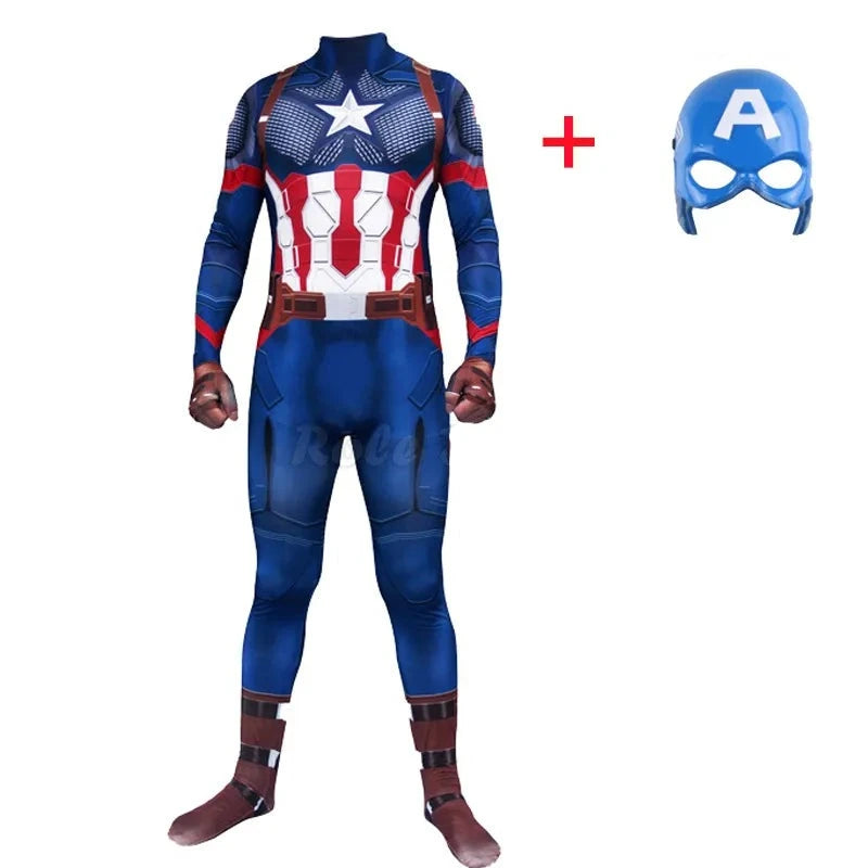 Fantasia Cosplay do Capitão América - ArmariaBr