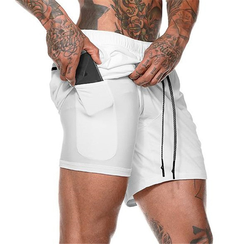 Bermuda Esportiva Dupla Camada 2 em 1 ANSDANK