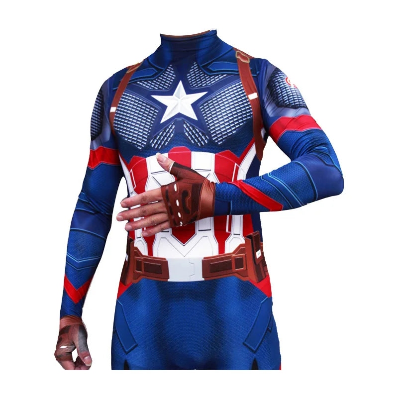Fantasia Cosplay do Capitão América - ArmariaBr