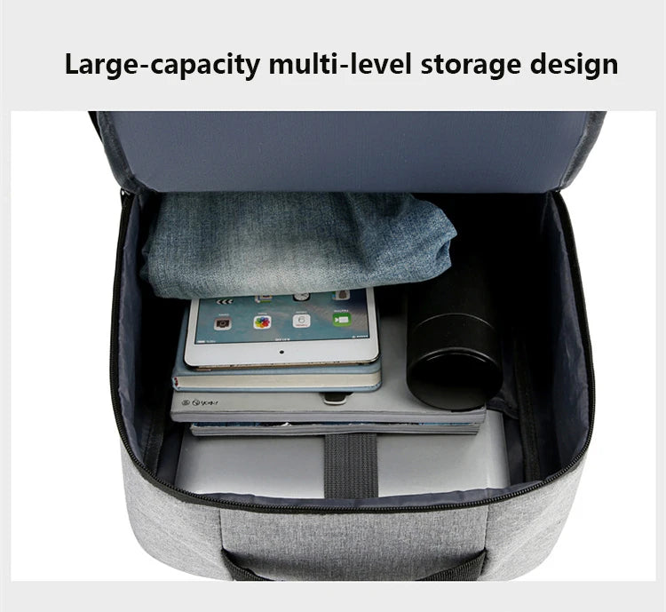 Mochila impermeável para laptop de 15,6"