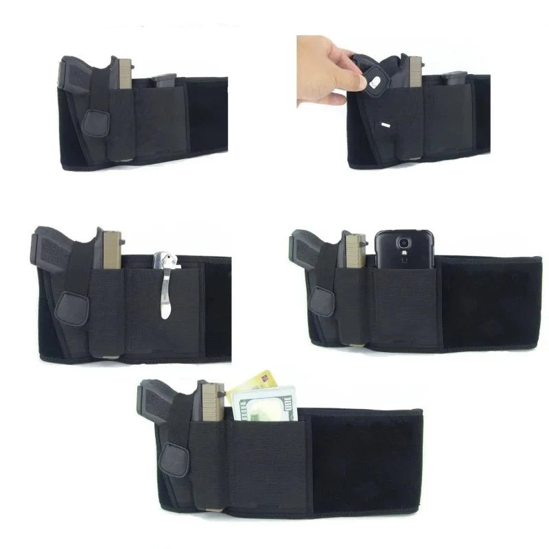 Coldre velado para pistola com porta celular - ArmariaBr