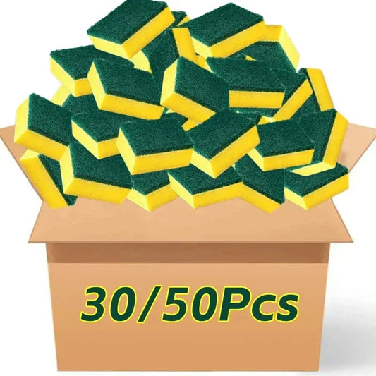 Esponja de limpeza dupla face altamente absorvente