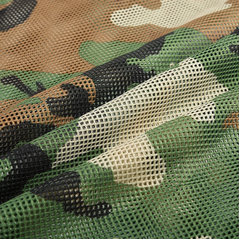 Rede camuflada 300d transparente para caça, tenda, sombra, acampamento e uso em festas