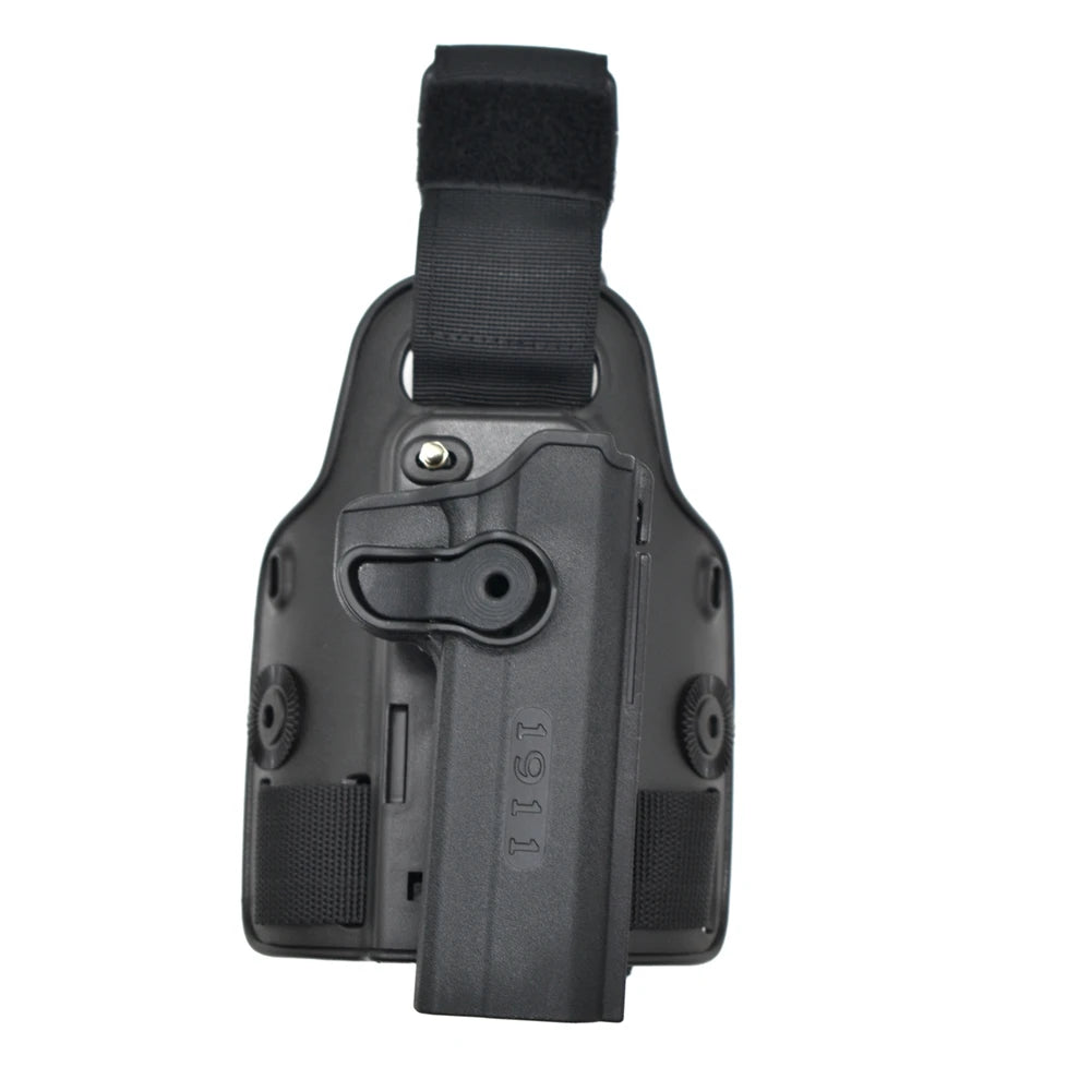 Coldre de Perna IMI para Pistola. Compatível com Glock 17, 19, Beretta M9, 92, 96, Colt 1911, Beretta PX4 Storm
