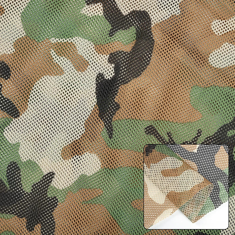Rede camuflada 300d transparente para caça, tenda, sombra, acampamento e uso em festas
