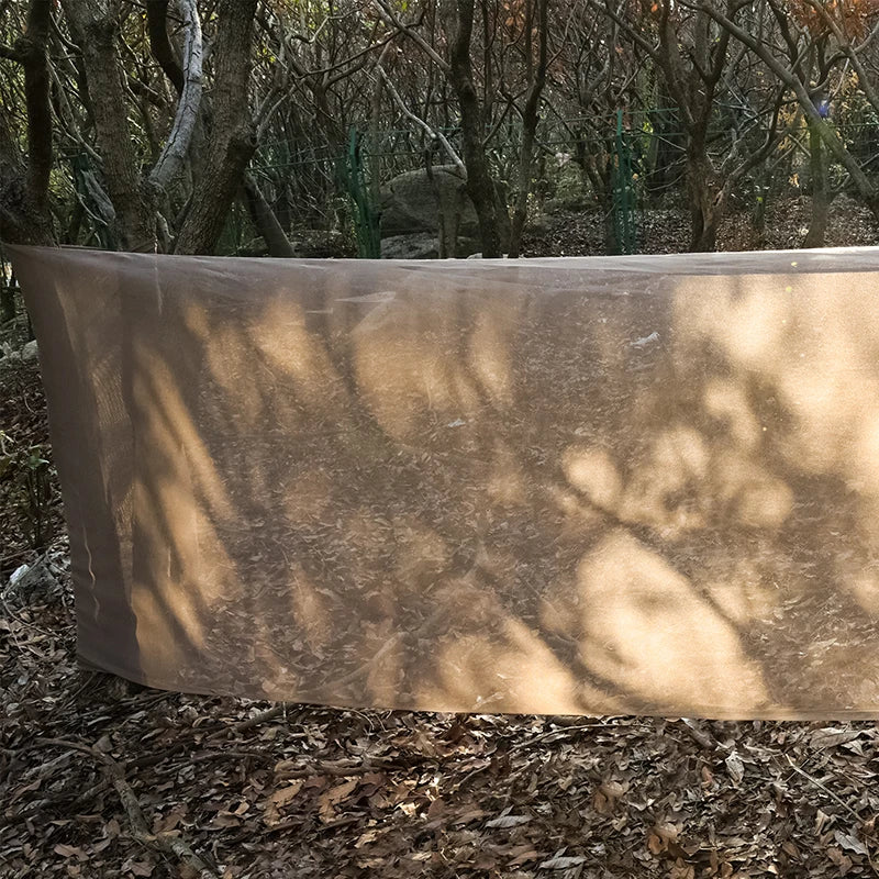 Rede camuflada 300d transparente para caça, tenda, sombra, acampamento e uso em festas