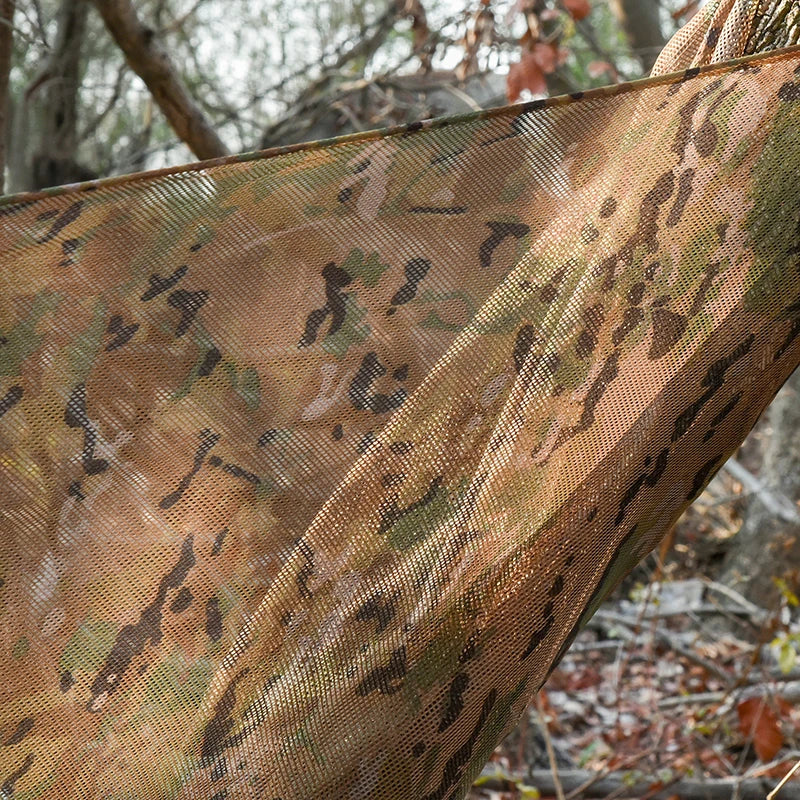 Rede camuflada 300d transparente para caça, tenda, sombra, acampamento e uso em festas